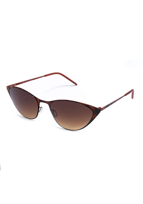 Brown Metal Sunglasses