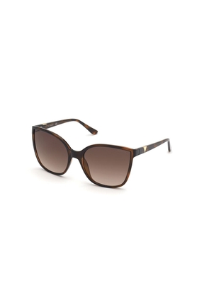 Guess Brown Resin Sunglasses