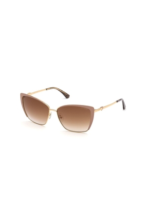 Guess Beige Metal Sunglasses