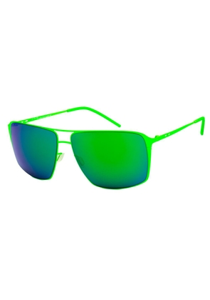 Green Metal Sunglasses