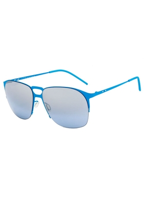 Blue Metal Sunglasses