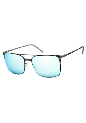Gray Metal Sunglasses