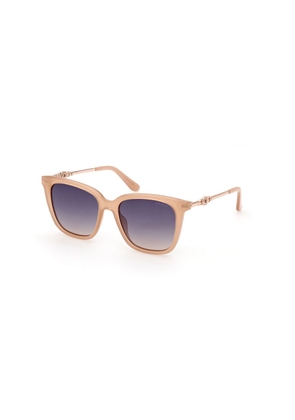Guess Beige Resin Sunglasses