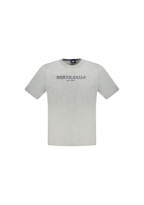 Brown Cotton Men T-Shirt - S