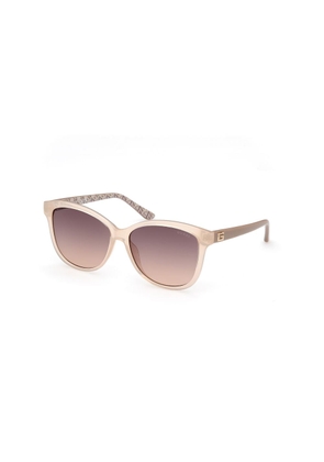Guess Beige Resin Sunglasses