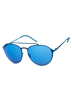 Blue Metal Sunglasses