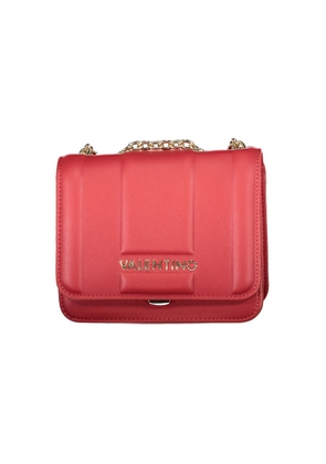 Red Polyethylene Women Handbag