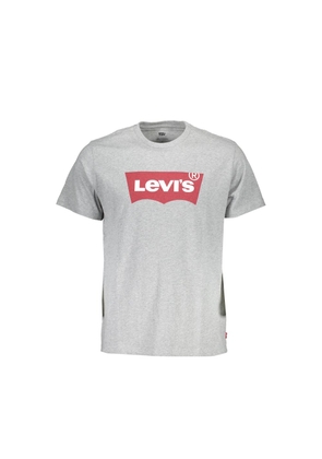 Brown Cotton Men T-Shirt - S