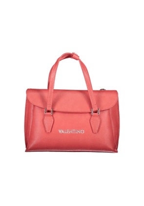 Red Polyethylene Women Handbag