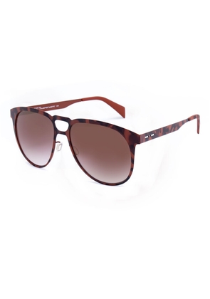 Brown Metal Sunglasses