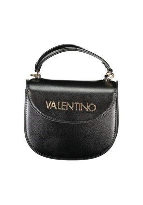 Black Polyethylene Women Handbag
