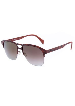 Brown Metal Sunglasses