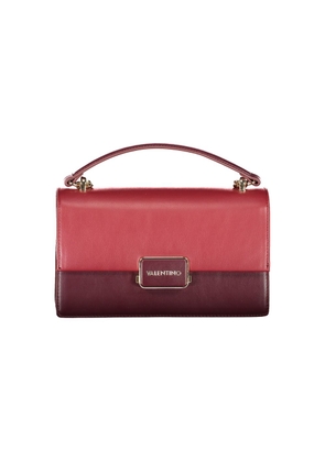 Red Polyethylene Women Handbag