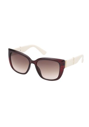 Guess Brown Resin Sunglasses