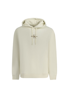 White Cotton Men Sweater - XL