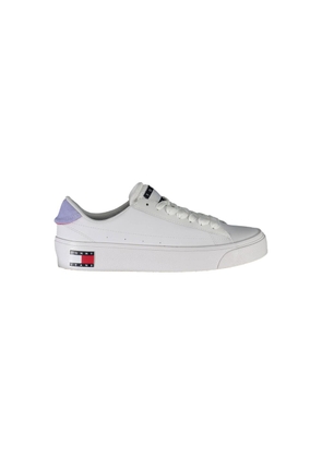 White Polyester Women Sneaker - EU36/US6