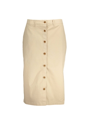 Gant Beige Cotton Women Skirt - 34