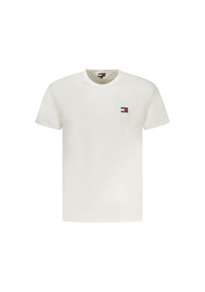 White Cotton Men T-Shirt - XXL