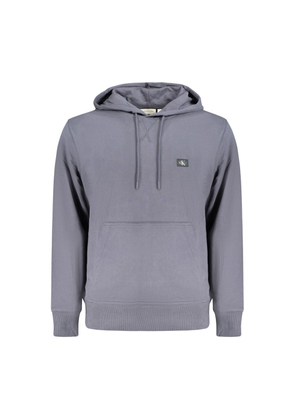 Blue Cotton Men Sweater - XL