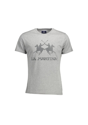 Brown Cotton Men T-Shirt - M