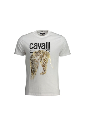 White Cotton T-Shirt - XL