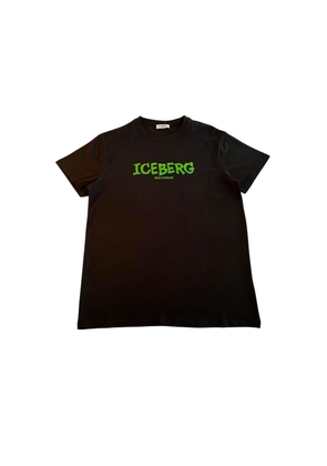 Black Cotton T-Shirt - S
