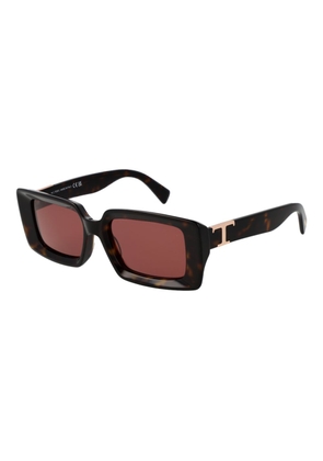 Tod's Brown Acetate Sunglasses