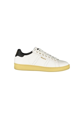 Blauer White Leather Men Sneaker - EU40/US7