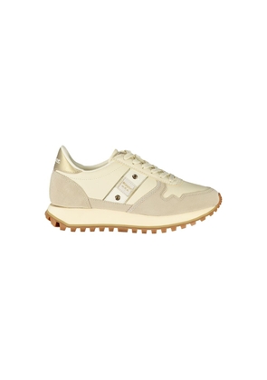 Blauer Beige Leather Women Sneaker - EU37/US7