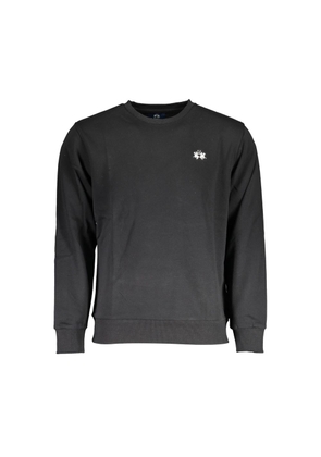 Black Cotton Sweater - M