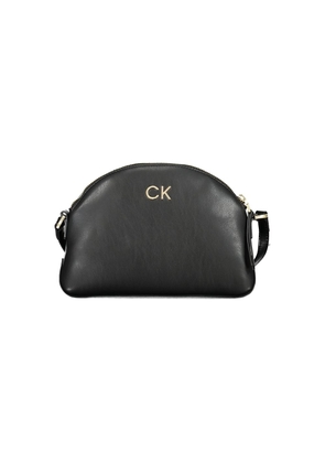 Black Polyester Handbag