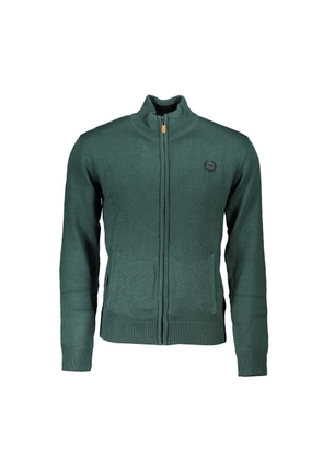 Gianmarco Venturi Green Cotton Sweater - L