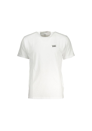 White Cotton Men T-Shirt - XS