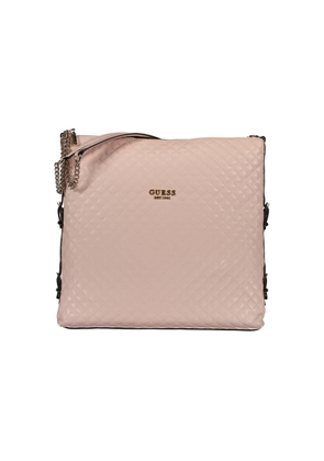 Pink Polyethylene Women Handbag