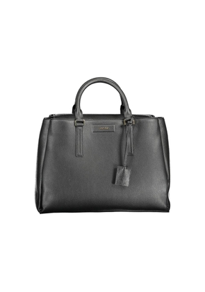 Black Recycled Polyester Women Handbag