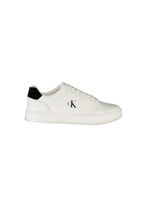 Calvin Klein White Leather Men Sneaker - EU41/US8