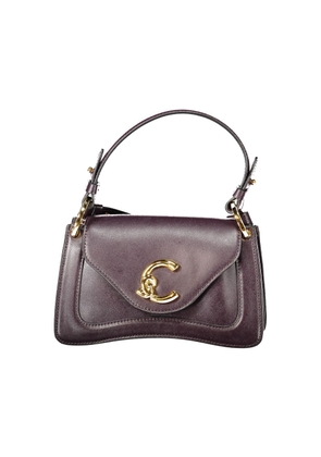 Coccinelle Purple Leather Women Handbag