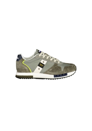 Green Polyester Mens Sneaker - EU43/US10