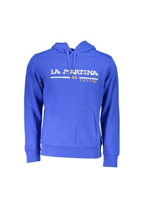 Blue Cotton Men Sweater - XXL