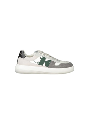 White Polyethylene Men Sneaker - EU40/US7