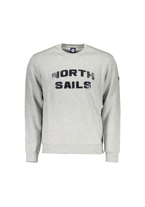 Brown Cotton Men Sweater - S