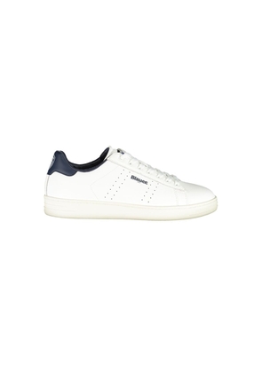 White Leather Men Sneaker - EU41/US8