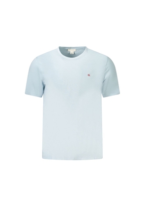 Blue Cotton Men T-Shirt - XL