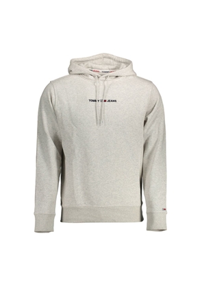 Gray Cotton Men Sweater - XXL