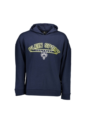 Blue Cotton Sweater - S