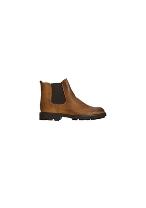Roberto Pepe Luxury Brown Calfskin Boot - EU39/US6