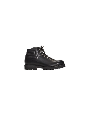Roberto Pepe Luxury Black Calfskin Boot - EU40/US7