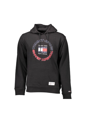 Black Cotton Men Sweater - XXL