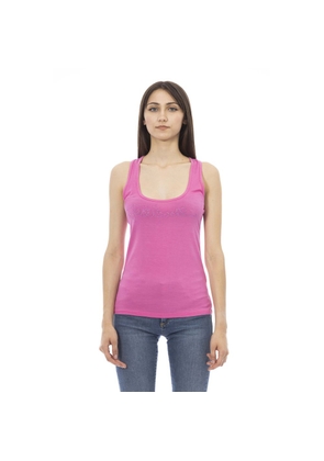 Just Cavalli Multicolor Viscose Tank Top - S