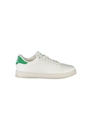 White Polyester Men Sneaker - EU41/US8